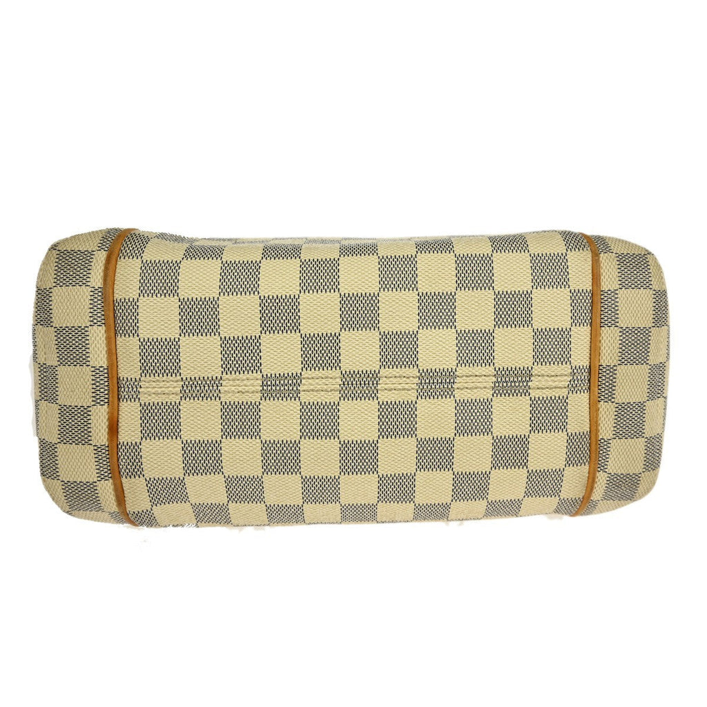 Louis Vuitton Totally Handbag Damier White Canvas Tote Bag Bag (Pre-Owned)